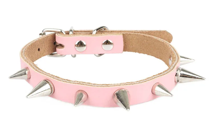 Pipifren Kecil Medium Anjing Kerah Berduri Spike Keling Anti