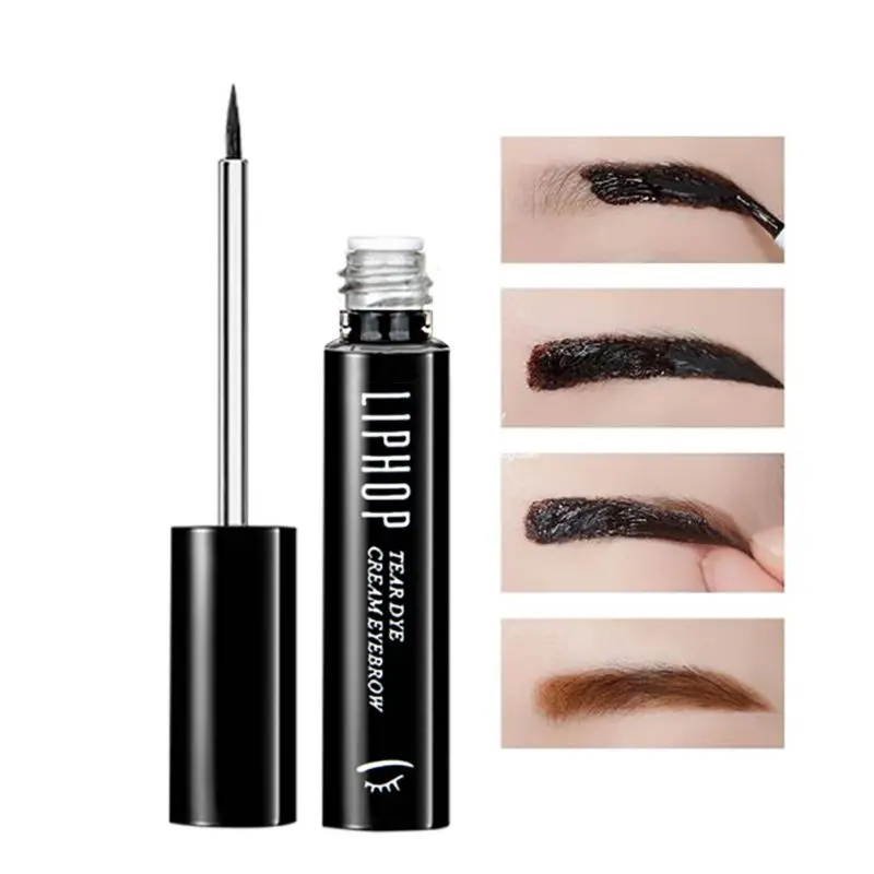 

Tattoo Eyebrow Gel Long Lasting Waterproof Sweat Peel Off Natural Eyebrow Tint Dye Makeup Cosmetic