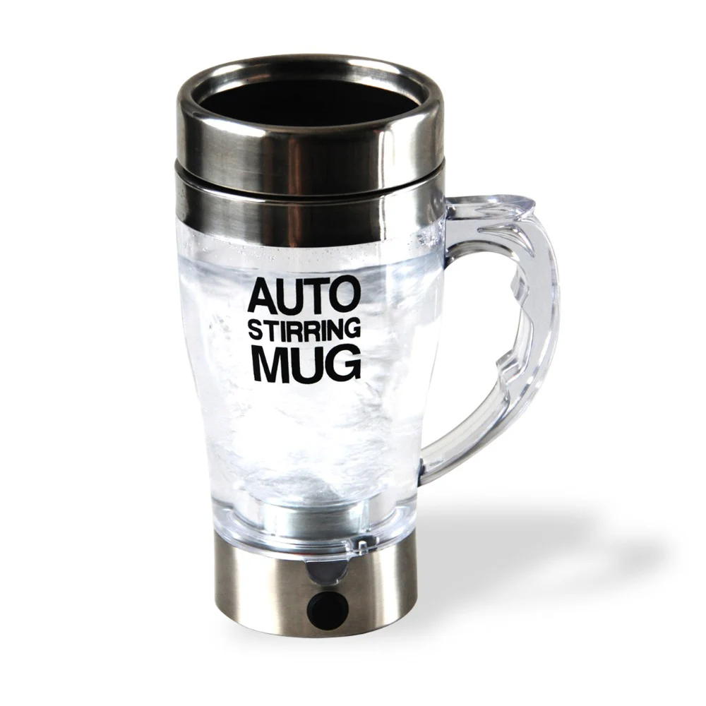 Self Stirring Coffee Cup Mugs Double Insulated Coffee Mug 350ml Automatic Electric Juice Cups Smart Mugs