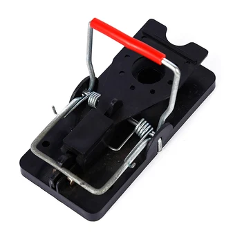 

6Pcs Reusable Mouse Control Snap Traps Mice Catcher Plastic Mousetrap