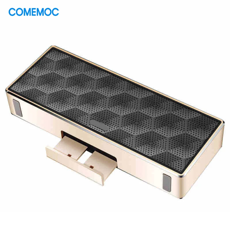 Новый Беспроводной Bluetooth Динамик мини Портативный плеер Металлический микрофон