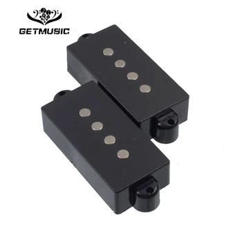 

Open Type 4 string Precision P Bass Guitar Pickup For Electric Bass Guitar Parts Black
