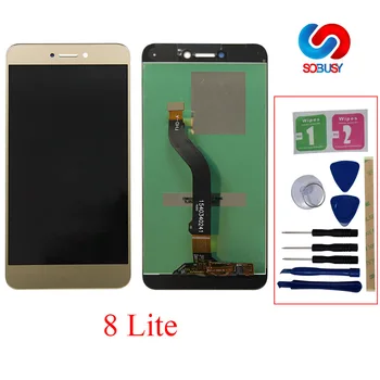 

No Dead Pixels LCD for Huawei Honor 8 Lite Lcd Screen Display Touch Screen+Frame Replacement Digitizer Assembly replacement part