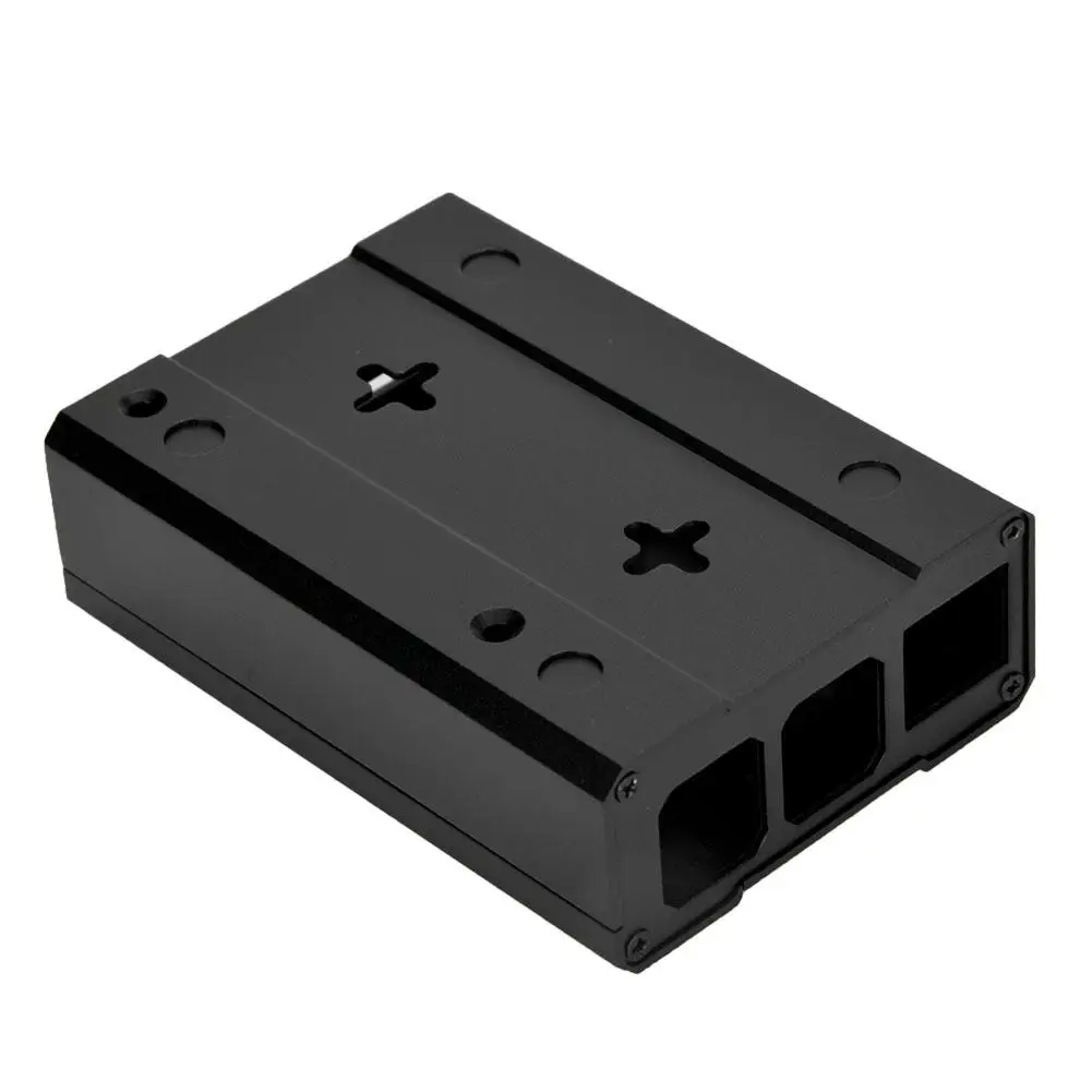 Топ антипомех корпус из алюминиевого сплава чехол для Raspberry Pi 3B+/3B/2B Быстрое рассеивание тепла