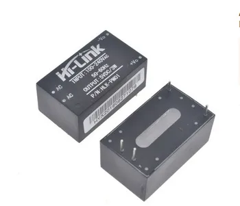 

Free Shipping 5pcs/lot HLK-PM01 AC-DC 220V to 5V Step-Down Power Supply Module Intelligent Household Switch Power Supply Module