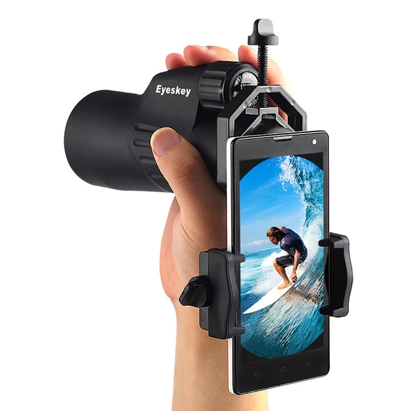 

Binocular Mobile Phone Stand Holder Mount Adapter Clip Bracket Camera Adapter Holder For Xiaomi for Iphone 6 6s 7 7Plus 8