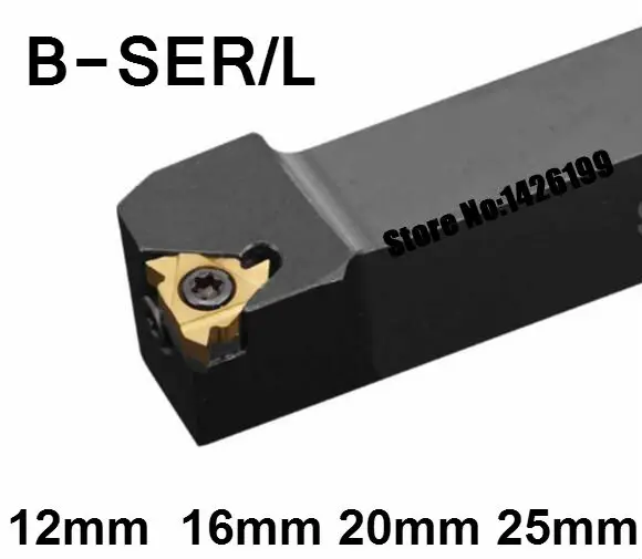 

1PCS B-SER1212H16 B-SER1616H16 B-SER2020K16 B-SER/L2525M16 B-SEL1212H16 B-SEL1616H16 B-SEL2020K16 CNC Thread Turning Tool Holder