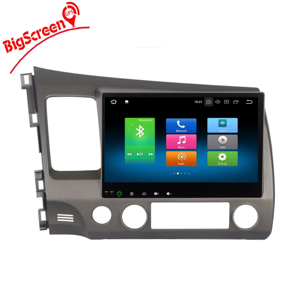 Best Newset Android8.0 Tesla style 8 Core 4GB RAM 32GB ROM Car No DVD Player GPS Navi For Honda Civic 2006-2011 Headunit Autoradio 1 Best Newset Android8.0 Tesla style 8 Core 4GB RAM 32GB ROM Car No DVD Player GPS Navi For Honda Civic 2006-2011 Headunit Autoradio 1