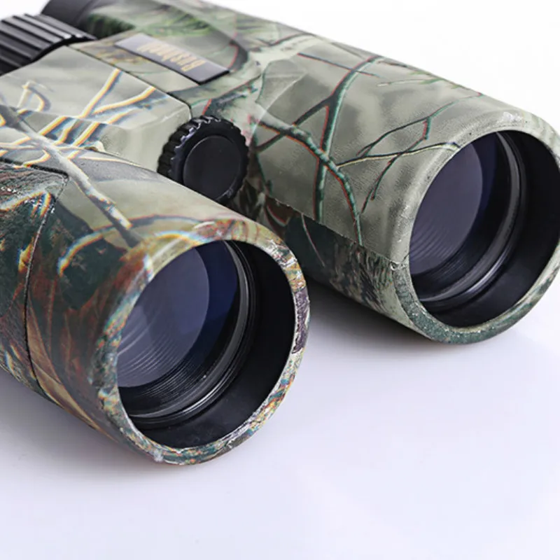 Visão de Alta Qualidade sem Ocular Camuflagem Militar Binóculos Caça Profissional Telescópio Zoom Infravermelho hd 10x42 5 Camuflagem militar hd 10x42 binóculos caça profissional