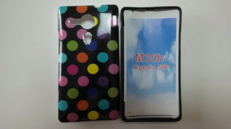 Sony Xperia SP M35h Polka Dots Case (9)