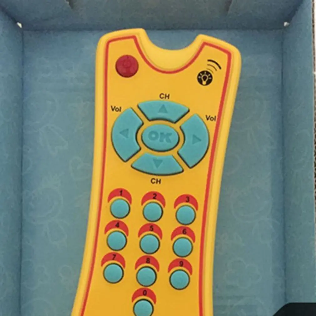Детские музыкальные игрушки мобильный телефон ТВ пульт дистанционного управления Ранние развивающие игрушки электрические номера пульт