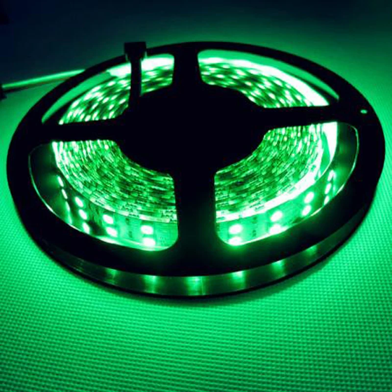5 м 600 светодиодный 5050 SMD 12V нет воды доказательство гибкий светильник 120