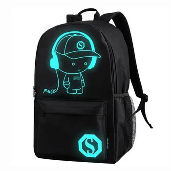 

2019 Children School Bags For Girl Boy Backpack Big Capacity School Backpack Kids Bag Anime Luminous School Bag Mochila Escolar