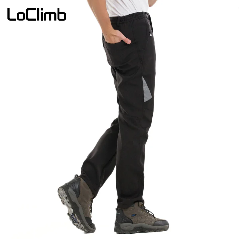 LoClimb reflectante impermeable pantalones para los hombres de invierno al aire libre Deporte Pantalones de deporte de Camping escalada Trekking Softshell pantalones de esquí de AM335 LoClimb reflectante impermeable pantalones para los hombres de invierno al aire libre Deporte Pantalones de deporte de Camping escalada Trekking Softshell pantalones de esquí de AM335