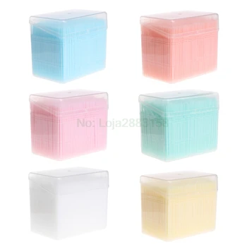 

1100Pcs/Box Double-headed Teeth Cleaning Brush Stick Floss Pick Soft Toothpick