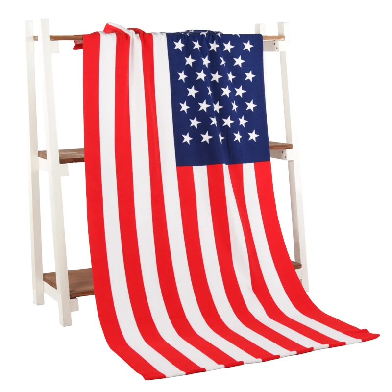 Пляжное полотенце с флагом США, флагом Великобритании, банное полотенце из микрофибры для взрослых, пляжное полотенце с принтом, полотенце для сушки ванной комнаты, 70*140 см