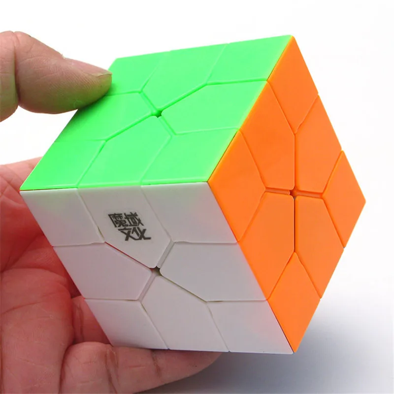 MOYU Redi 3x3x3 Skew угловой пазл скорость магический куб конкурс Твист Головоломка игрушка многоцветная наклейка безопасный ABS ультра-гладкий 1 шт