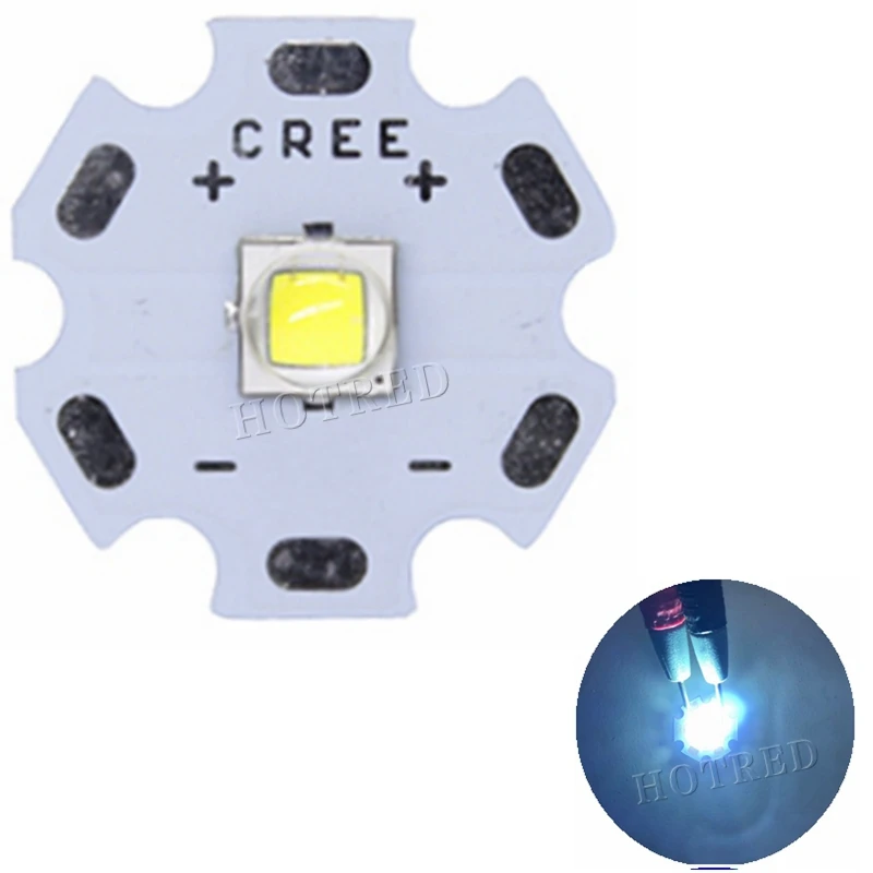 

CREE XML2 LED XM-L2 T6 10W WHITE Neutral White Warm White High Power LED Light Emitter Diode for flashlight on 20mm 16mm PCB