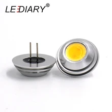 Lediary guarda-chuva, 5 pçs/lote g4 super brilhante, em forma de ufo, downlight led g4, mini lâmpada milho dc12v, cob, led alto tubo de alimentação 25*18mm