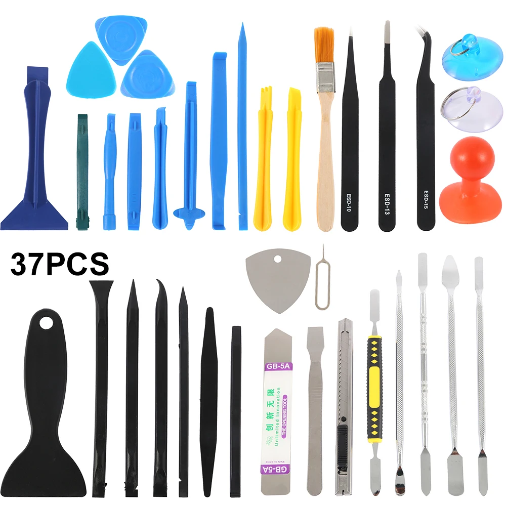 

37 In 1 Opening Disassembly Repair Tool Kit for Smart Phone Notebook Laptop Tablet Watch Repairing Kit Hand Tools