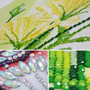 

DIY 5D Sale Diamond Embroidery, Diamond Mosaic, Butterfly Flowers, Special Shaped, Diamond Painting, Cross Stitch,3D, Decoration