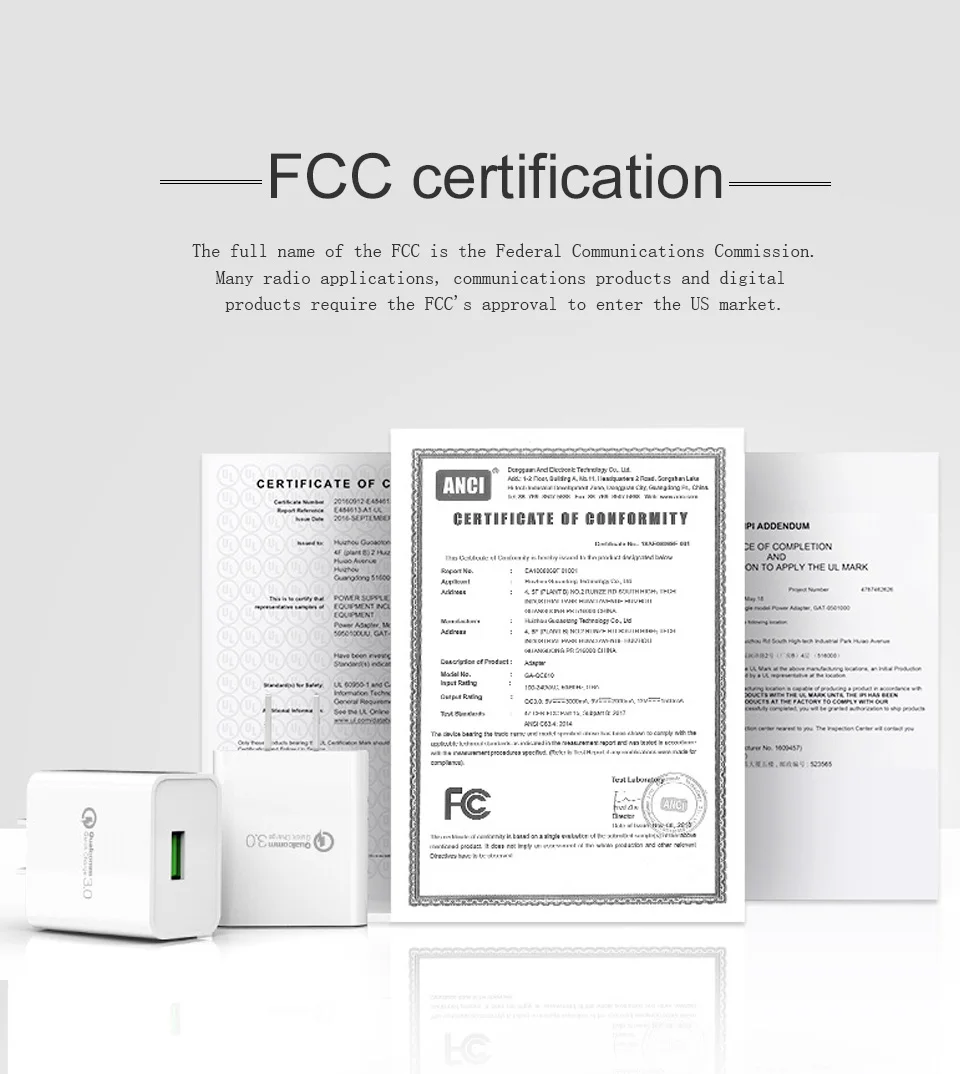 US Charger QC3.0 Fast Charging Mobile Phone Chargers USA Electrical Socket For Electronic Equipment in United States (2)
