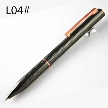 

High Quality Office School Stationery Classic Version Gold or silver Clip Ballpoint Pen Luxury metal writing ball pens