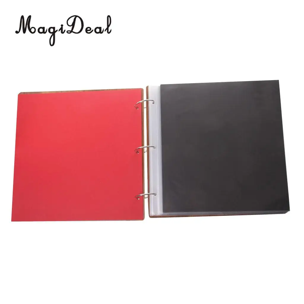 MagiDeal Baby Love Footprints/ I LOVE YOU Vintage Photo Album Craft for Party Scrapbook Diary Gifts Memory Love Autograph Decor
