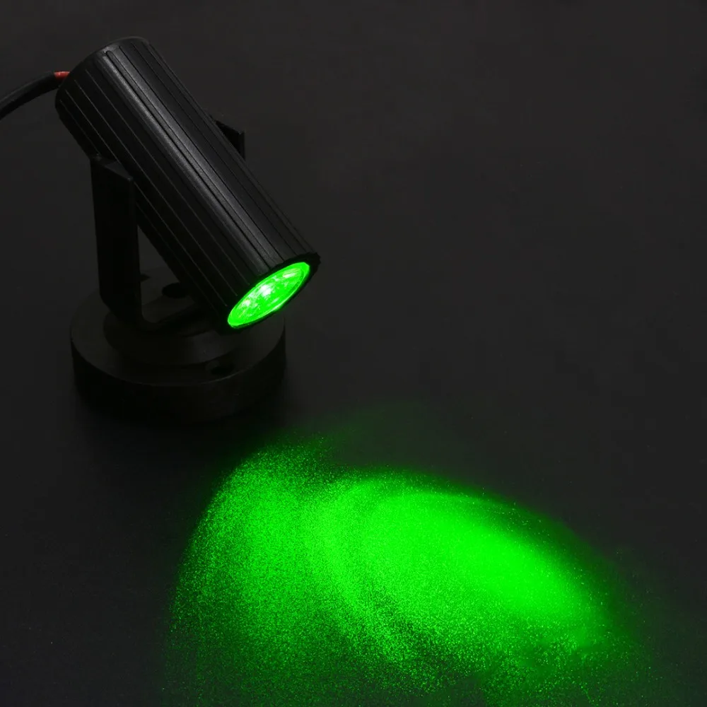 Hot Sales Home Party Mini LED Stage Spotlight Effect Club Disco Party Ballroom KTV Bar Wedding Spot Lights 7 Colors