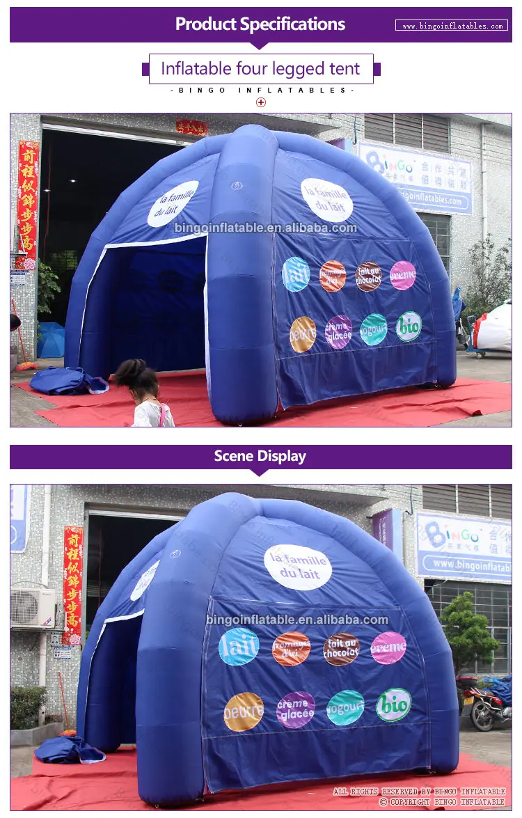 BG-T0108-Inflatable four legged tent_1
