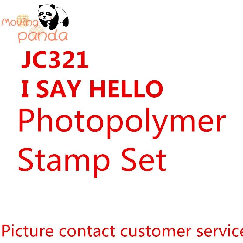 

JC321 I SAY HELLO New 2019 Metal Cutting Dies And Stamps Die Cuts Album Paper Embossing Diy Stencil Decorative