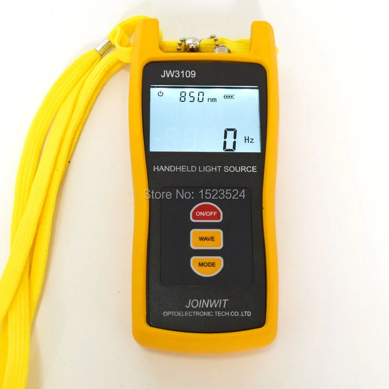 850/1300nm Multimode JW3109 Handheld Multimode Fiber Optical Light