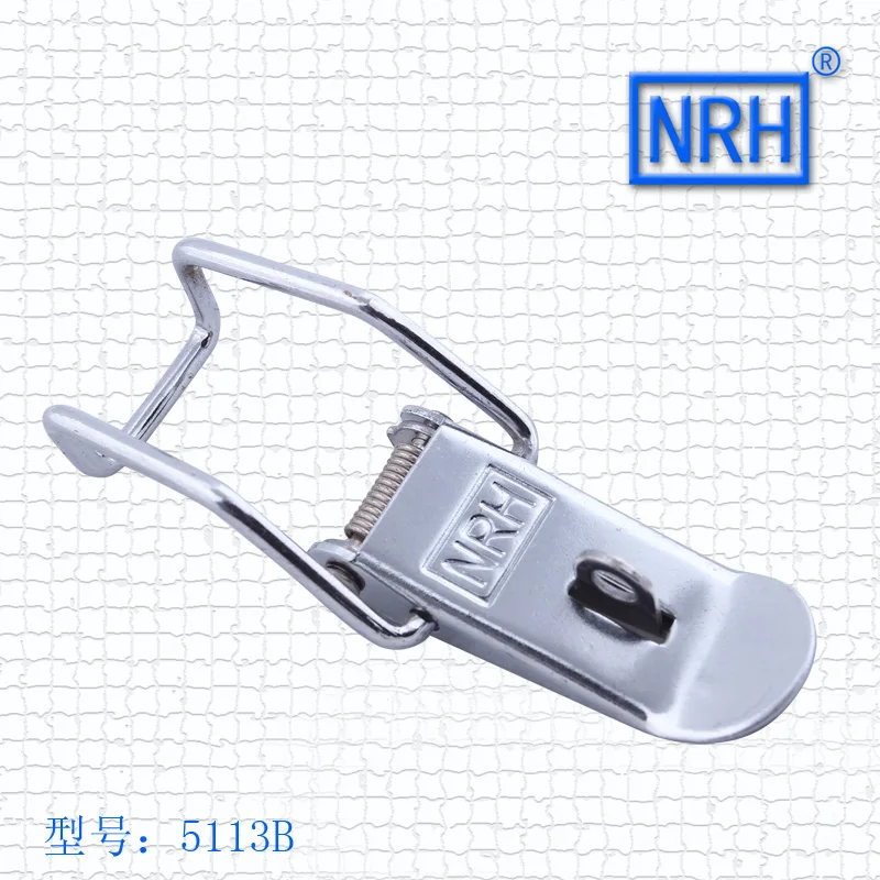 

NRH5113B plastic box hook buckle Industrial lock box Hook The box buckle Hasp Chrome plated iron