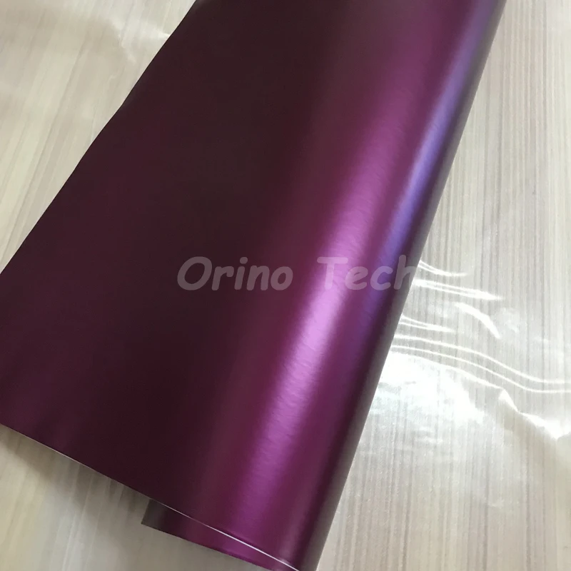 Deep Purple Satin Metallic Vinyl Film Wrap-6