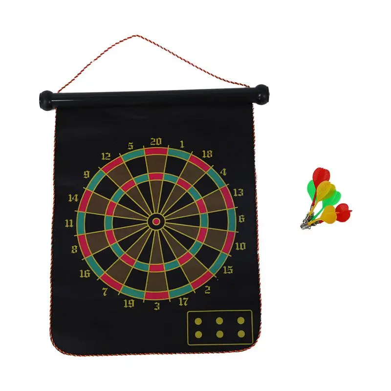 Target darts Double-sided magnetic suspended with 6 magnetic darts