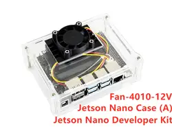 Лот/Jetson Nano комплект разработчика + Fan-4010-12V + Jetson Nano чехол (A)