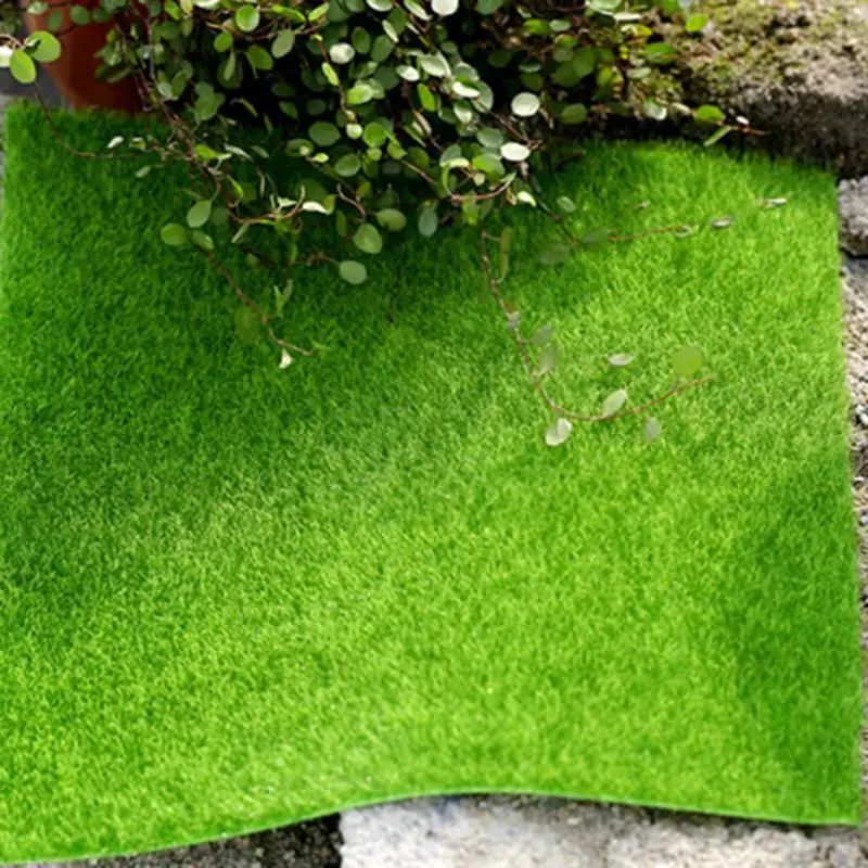 13 Artificial Miniature Succulents Grass For Doll House