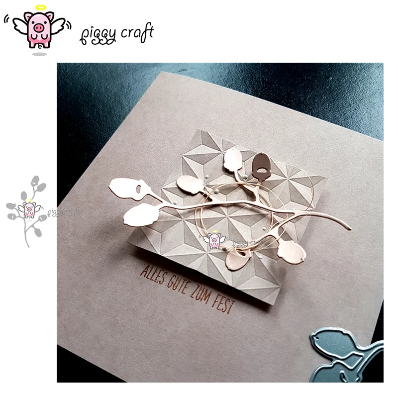 

Piggy Craft metal cutting dies cut die mold New Nut fruit leaves Scrapbook paper craft knife mould blade punch stencils die