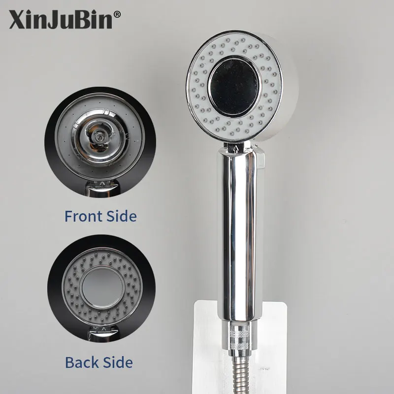 

double sides hand shower Water Saving mist Chrome Plated Bath Sprinkle spout for bathroom handheld jet shower head