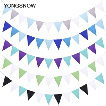 

Happy Birthday Banners Garland Wall Hanging Bunting for Baby Shower Birthday Party Decoration String Flags Kids Favors Supplies