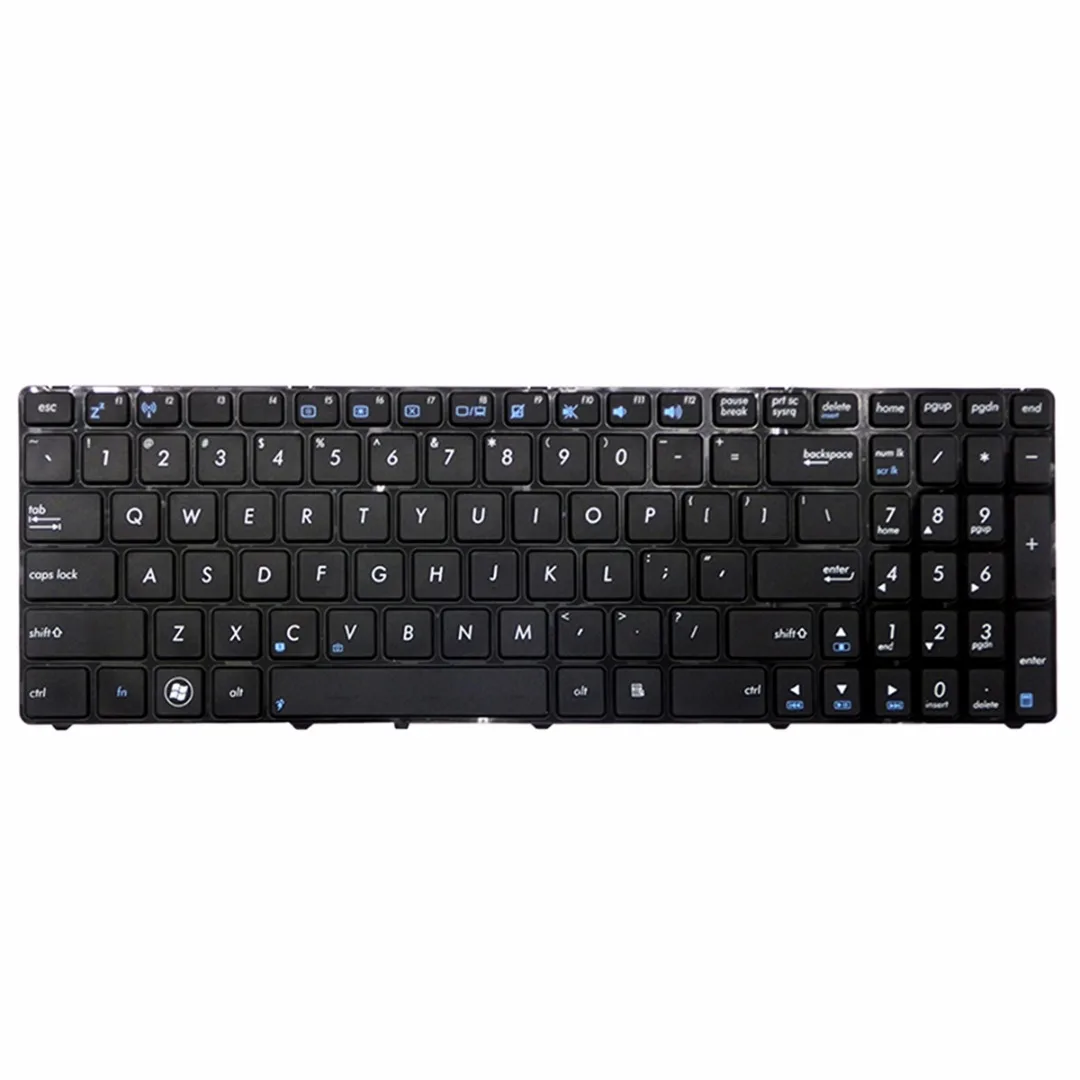 Новые черные клавиатуры США клавиатура для ноутбука подходит для ASUS K53 K53E K53S K53U K53Z K53BY серии