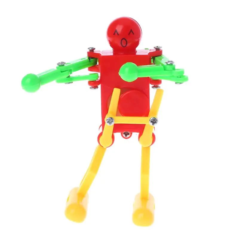 

Plastic Clockwork Dancing Robot Kids Wind-Up Toy Home Decor Children Party Prop Birthday Festival Gift Educational Toy