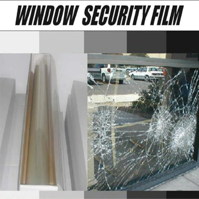 Security Window Film >> Transparent 2mil Protect Film Security Window Glass Film Security Window Film >> Transparent 2mil Protect Film Security Window Glass Film