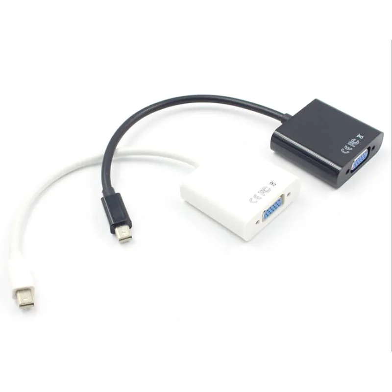 

Lot 10pcs Mini Display Port to VGA Screen HD Adaptateur Adapter Cable for Apple Macbook iMAC MAC Book Pro Air Wholesale