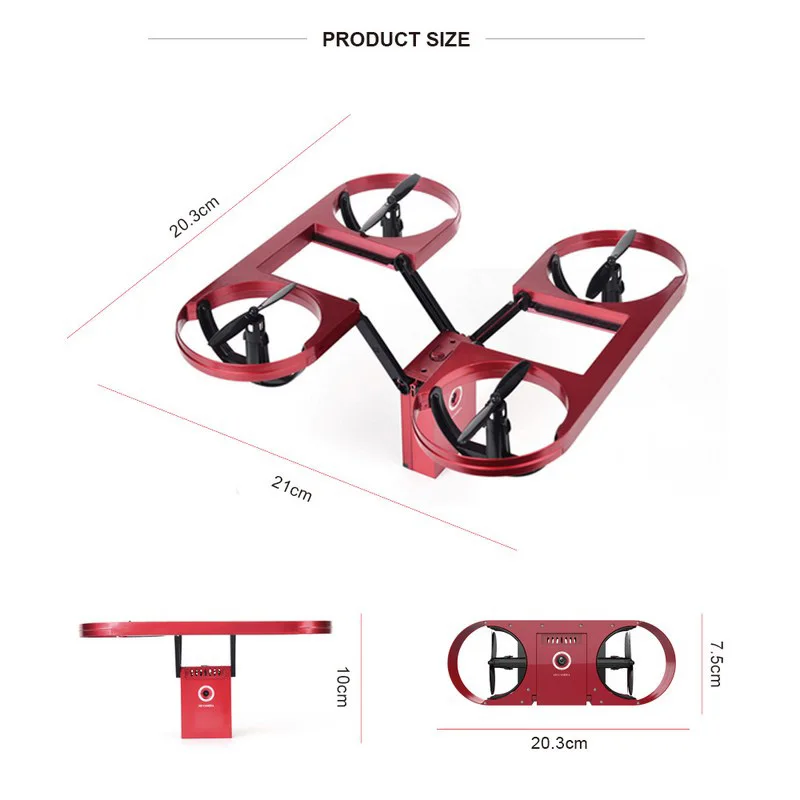 TYRC TY6 Foldable Remote Control Quadcopter Flying Toys Self Timer Drone with Camera 720P RC Helicopter Floating Flying Toys (15)