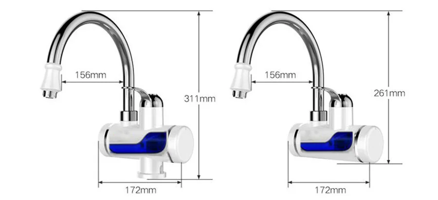 Быстрый нагрев Электрический водонагреватель кран, а именно подогреватель воды и бытовая техника D109
