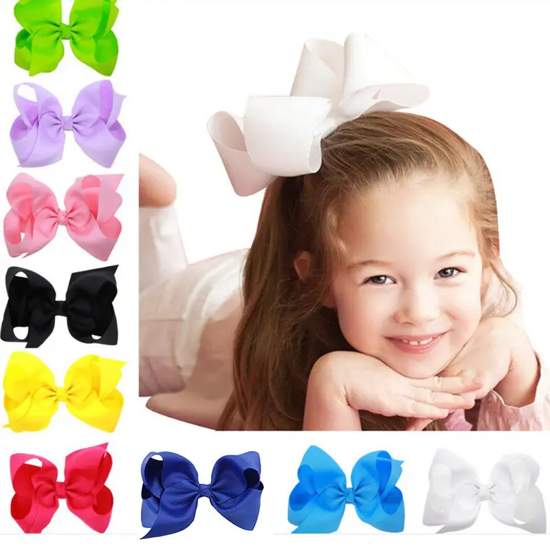 Hot Sale 1 pc Fashion Newly Design Fashion Big Bow Hairpins Hair Clips