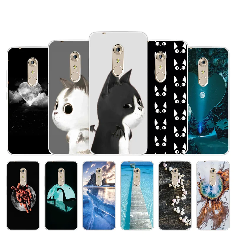 

for ZTE Axon 7 Mini Back Cover Mog Design 5.2 inch Phone Case for ZTE 7Mini Transparent Soft TPU Silicone for Axon 7 mini