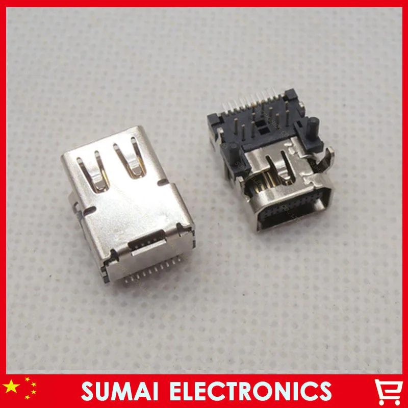 10pcs lot High Qulity 20P Mini Display Port Mini DP Female Socket HD Connector For font