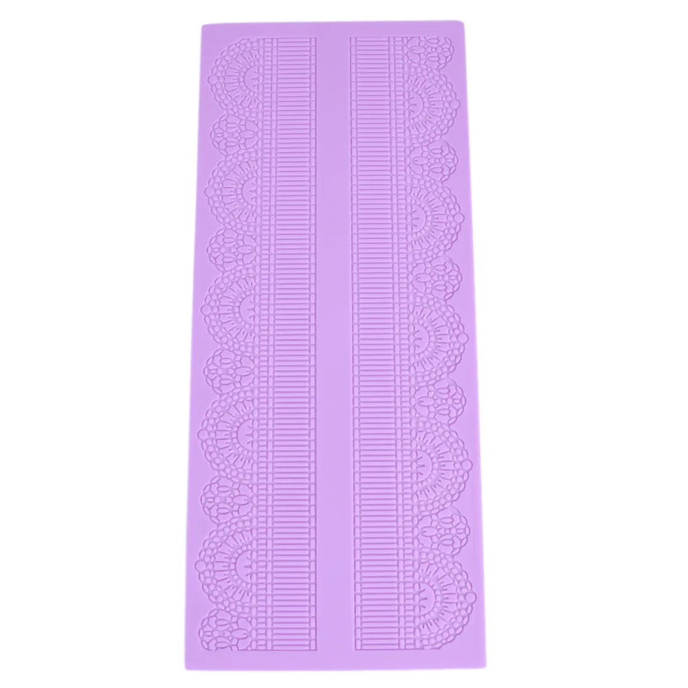 

Lace Silicone Mat Fondant Cake Mold Silicone Sugar Lace Pad DIY Baking Decorating Tools Unique Wedding and Birthday Cake Mold